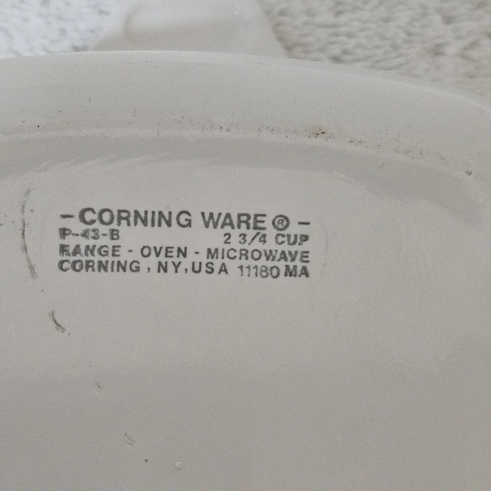 Vintage Spice of Life Corningware  Set of 2 serving dishes